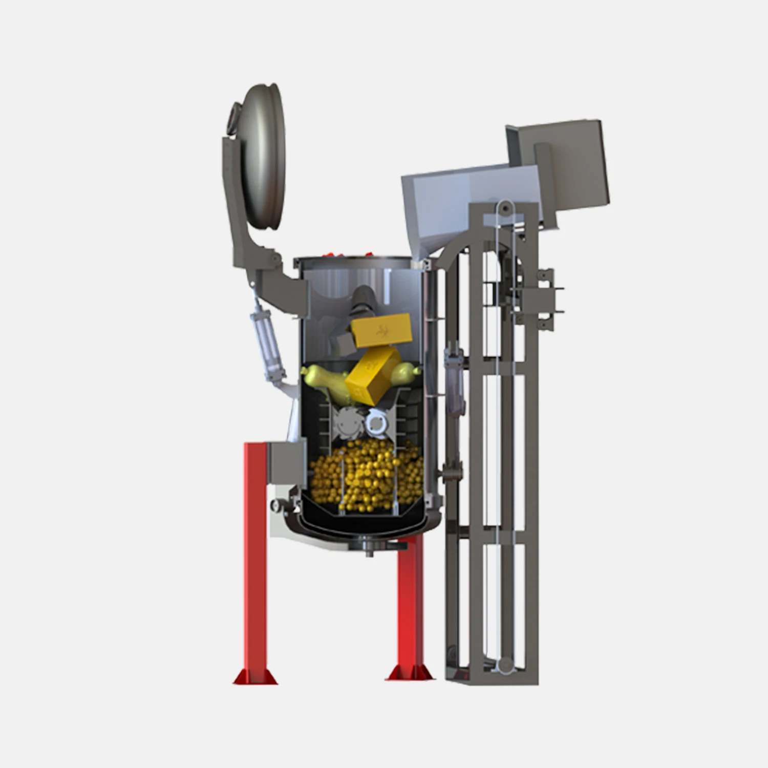 tıbbi atık parçalama